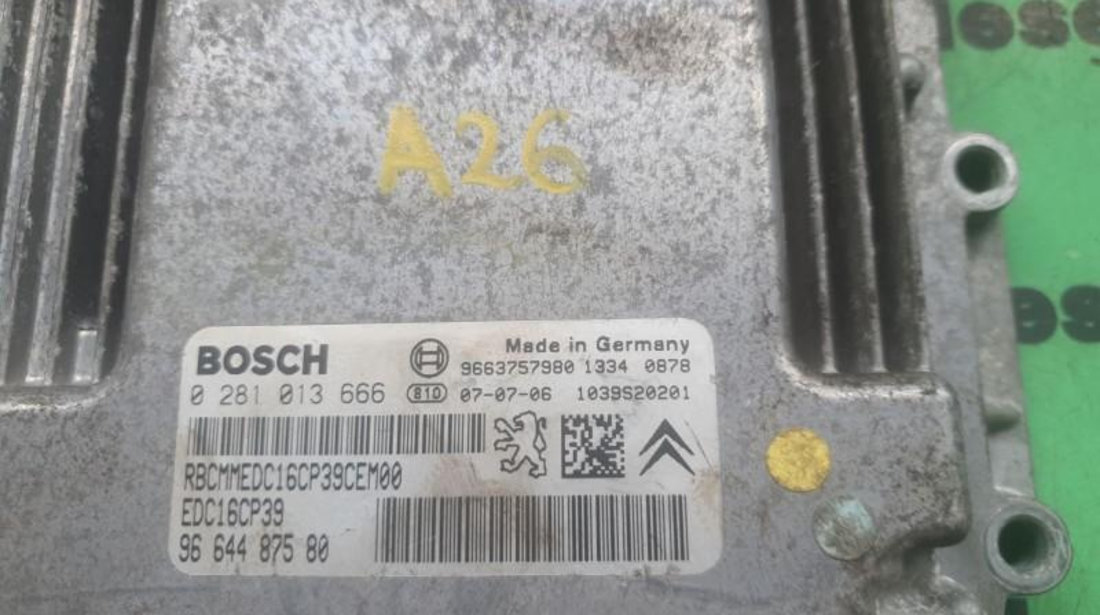 Calculator ecu Mitsubishi Outlander 2 (2006->) 0281013666