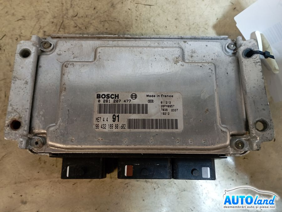 Calculator Ecu Motor 0261207477 9643218980 Citroen C4 LC 2004