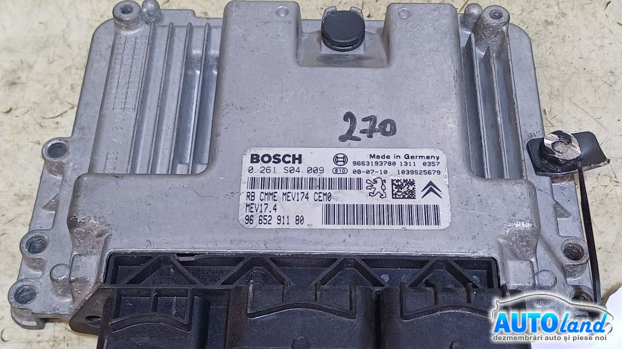 Calculator Ecu Motor 0261s04009 Peugeot 308 4A ,4C 2007