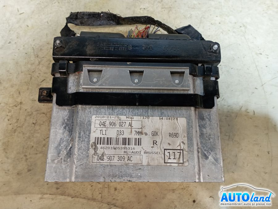 Calculator Ecu Motor 0261s09387 04e907309ac Volkswagen GOLF VI 2008