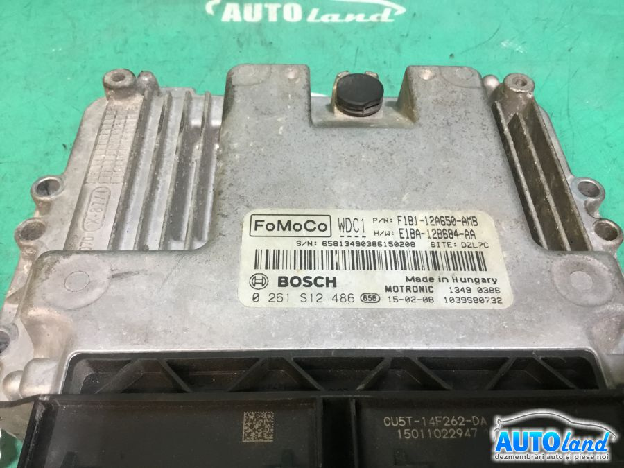Calculator Ecu Motor 0261s12486 1.0b Ford FIESTA VI 2008