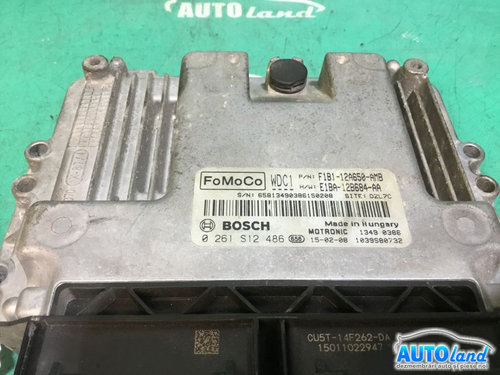 Calculator Ecu Motor 0261s12486 1.0b Ford FIESTA VI 2008