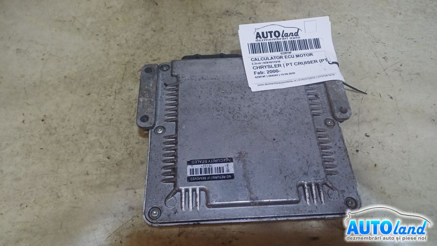 Calculator Ecu Motor 0281011410 2.2crd Chrysler PT CRUISER PT 2000