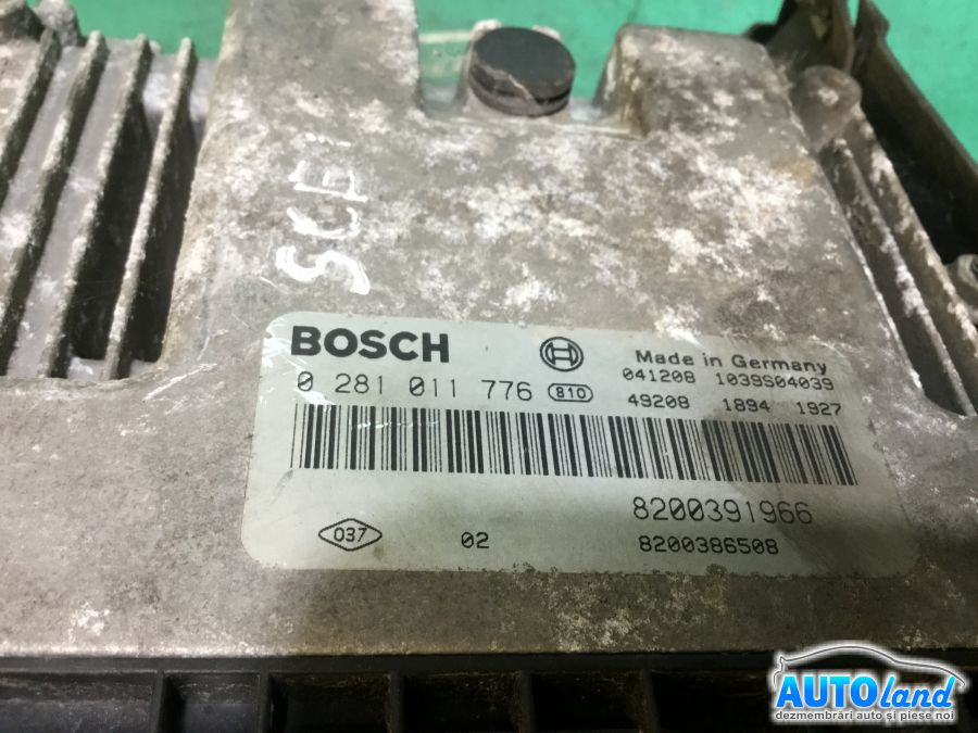 Calculator Ecu Motor 0281011776 1.9 DCI Renault MEGANE II BM0/1 ,CM0/1 2002