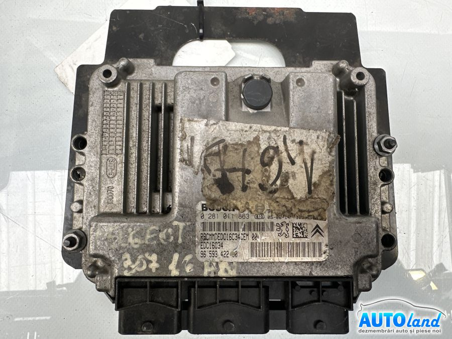 Calculator Ecu Motor 0281011863 1.6 HDI Peugeot 307 3A/C 2000