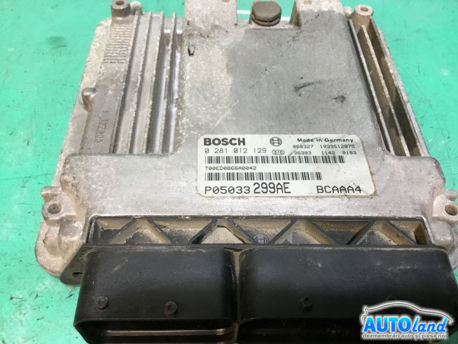 Calculator Ecu Motor 0281012129 2.0 CRDI Dodge CALIBER 2006