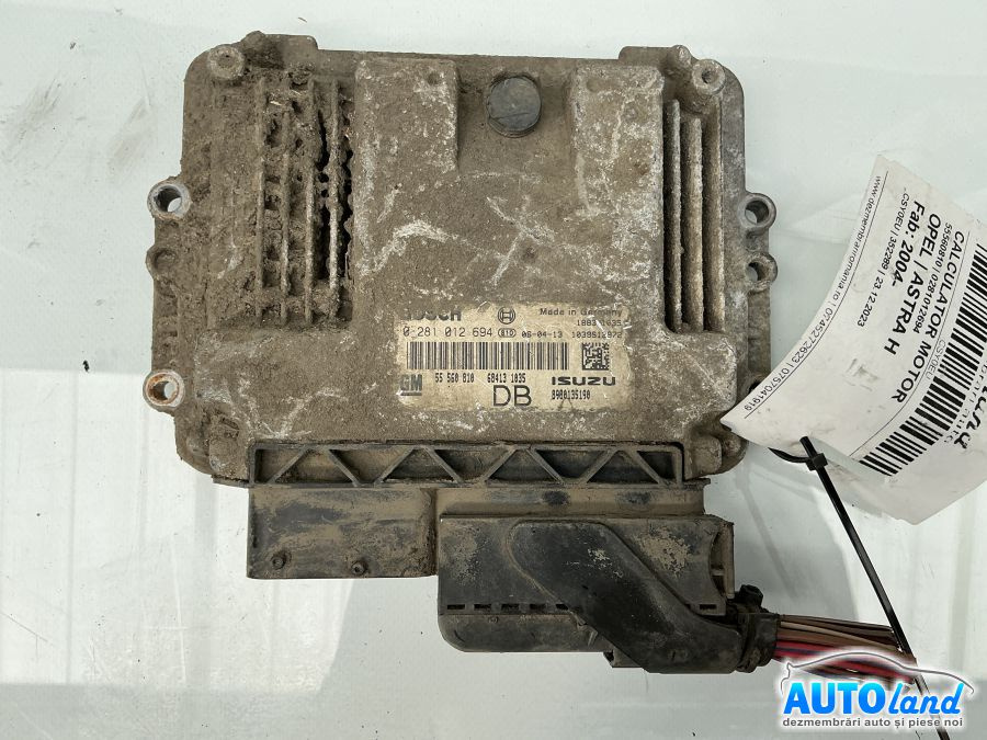 Calculator Ecu Motor 0281012694 55560810 Opel ASTRA H 2004