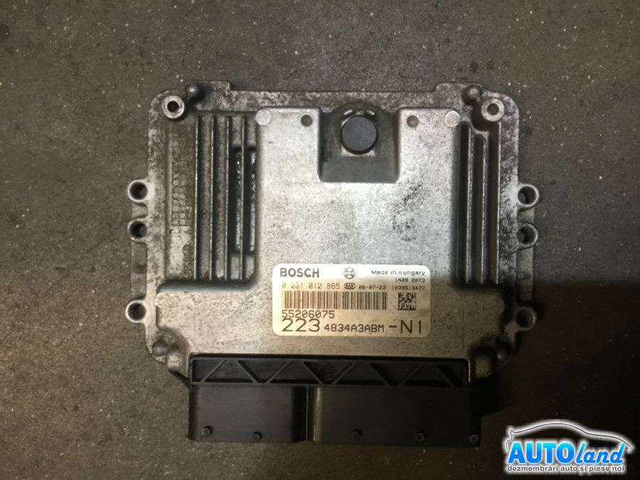 Calculator Ecu Motor 0281012865 Fiat DOBLO 119 2001