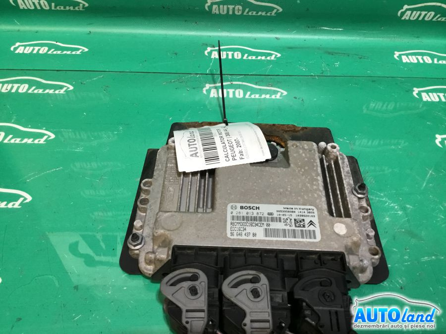 Calculator Ecu Motor 0281013872 Peugeot 308 4A ,4C 2007