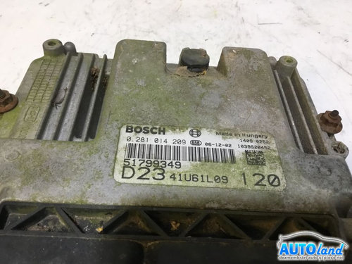 Calculator Ecu Motor 0281014209 2.3 JTD Fiat DUCATO bus 2006