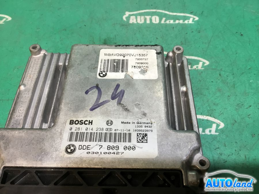 Calculator Ecu Motor 0281014238 7809000 BMW 5 E60 2003