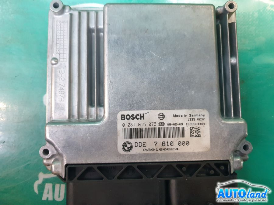Calculator Ecu Motor 0281015075 2.0 D,7810000 BMW 1 E81,E87 2004