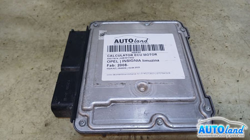 Calculator Ecu Motor 0281017452 55577674 Opel INSIGNIA limuzina 2008
