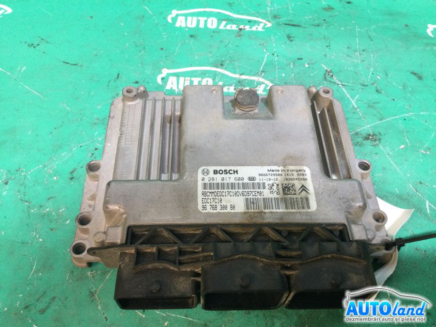 Calculator Ecu Motor 0281017600 1.6 TDCI Citroen BERLINGO 2008