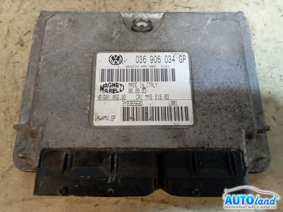 Calculator Ecu Motor 036906034gp Benzina Volkswagen POLO 9N 2001