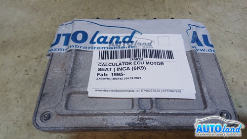 Calculator Ecu Motor 036906034jc Seat INCA 6K9 1995