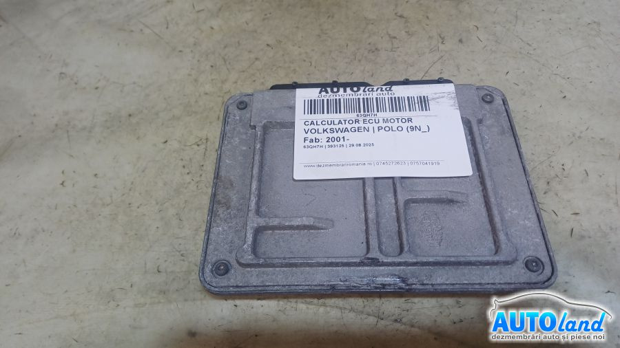Calculator Ecu Motor 036906034jc Volkswagen POLO 9N 2001