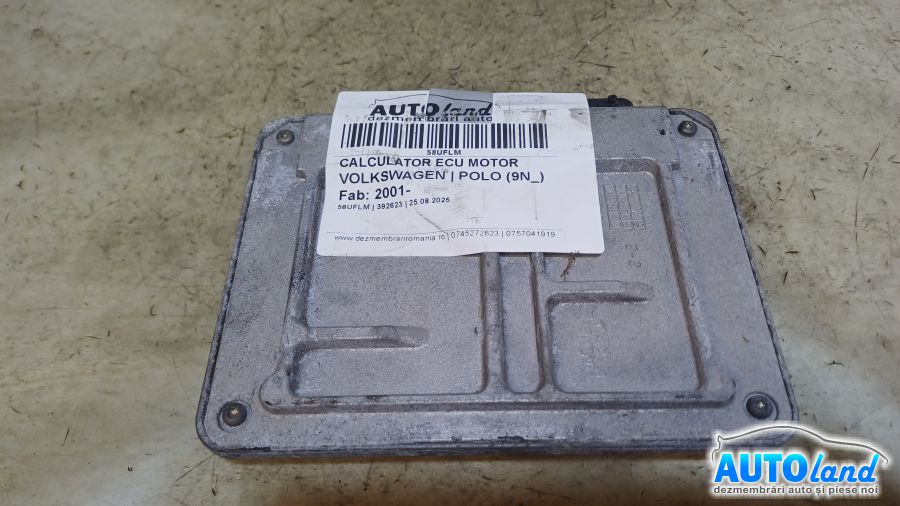 Calculator Ecu Motor 036906034ka Volkswagen POLO 9N 2001