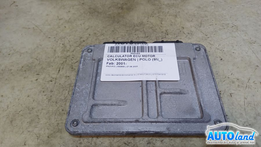 Calculator Ecu Motor 036906034kg Volkswagen POLO 9N 2001