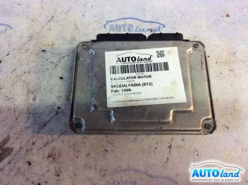 Calculator Ecu Motor 038906012an 1.9 SDI0281010107 Skoda FABIA 6Y2 1999