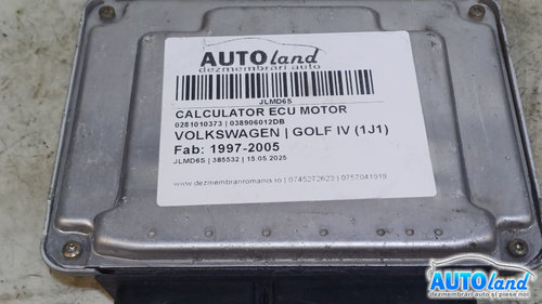 Calculator Ecu Motor 038906012db 0281010373 Volkswagen GOLF IV 1J1 1997-2005
