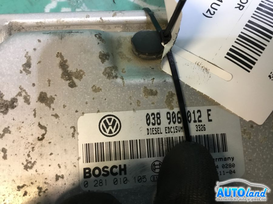 Calculator Ecu Motor 038906012e 1.9 SDI, 0281010105 Skoda OCTAVIA 1U2 1996-2010
