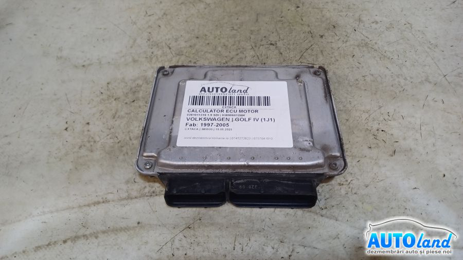 Calculator Ecu Motor 038906012hh 0281011316 1.9 SDI Volkswagen GOLF IV 1J1 1997-2005
