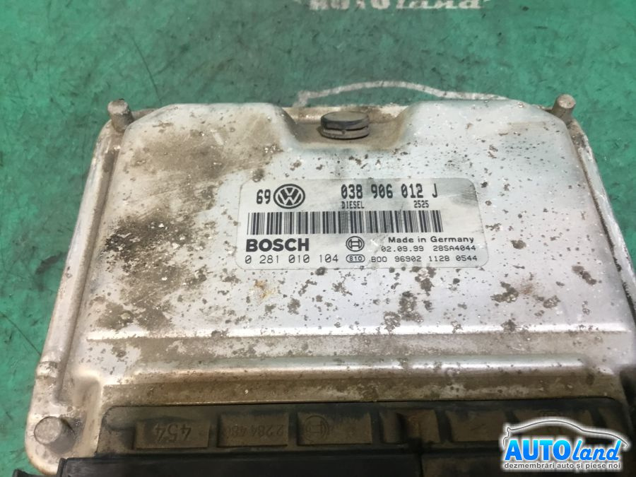 Calculator Ecu Motor 038906012j 0281010104 Volkswagen BORA 1J2 1998-2005