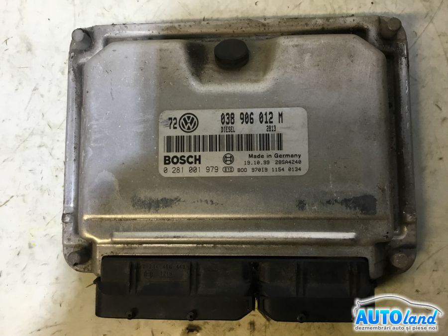 Calculator Ecu Motor 038906012m 0281001979 Volkswagen BORA 1J2 1998-2005