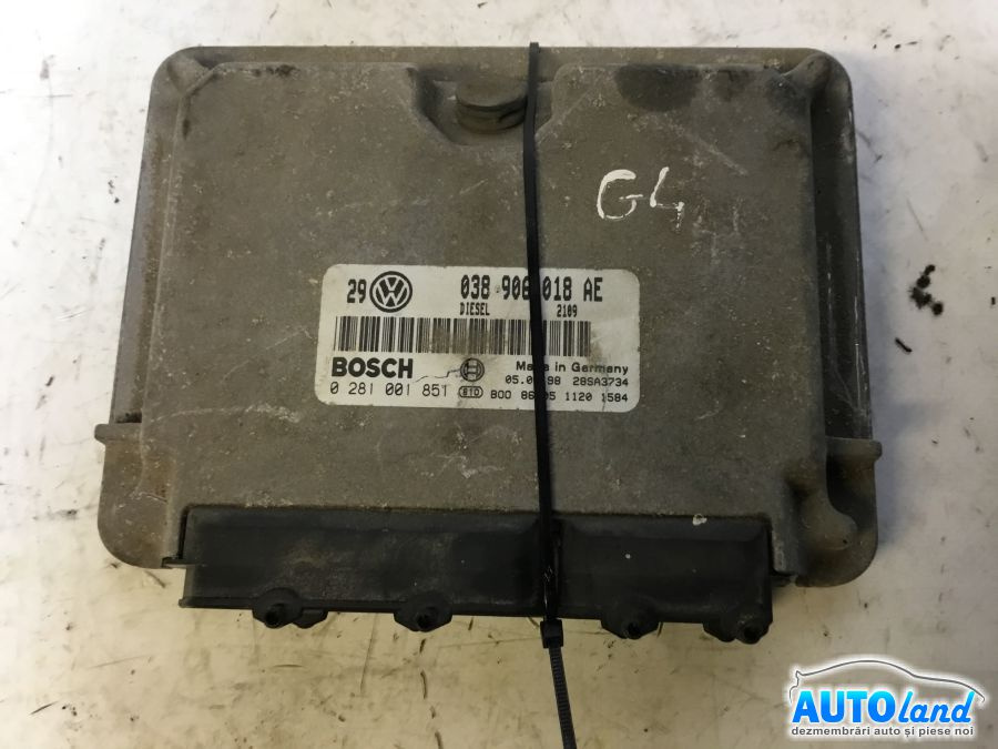 Calculator Ecu Motor 038906018ae Volkswagen BORA 1J2 1998-2005