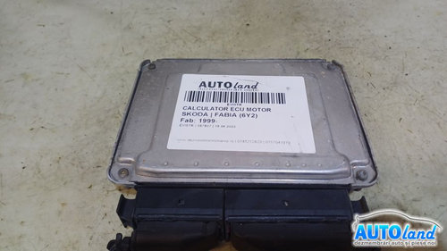 Calculator Ecu Motor 038906019af Skoda FABIA 6Y2 1999