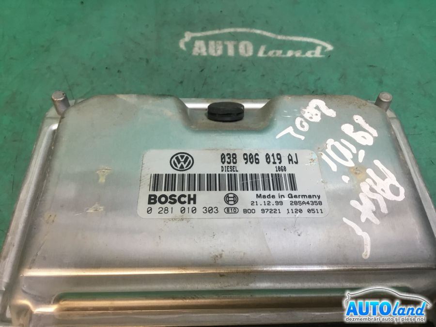 Calculator Ecu Motor 038906019aj 1.9 TDI Volkswagen PASSAT 3B3 2000-2005