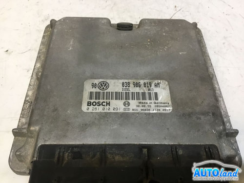 Calculator Ecu Motor 038906019am 1.9 TDI / 0281010091 Volkswagen GOLF IV 1J1 1997-2005