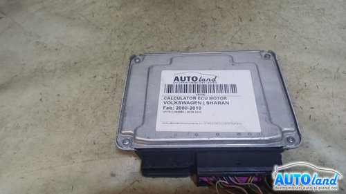 Calculator Ecu Motor 038906019bh Volkswagen SHARAN 2000-2010