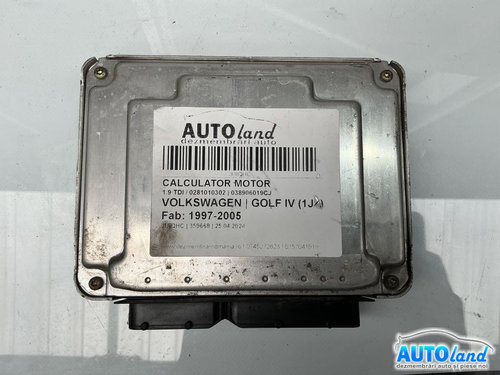 Calculator Ecu Motor 038906019cj 1.9 TDI / 0281010302 Volkswagen GOLF IV 1J1 1997-2005