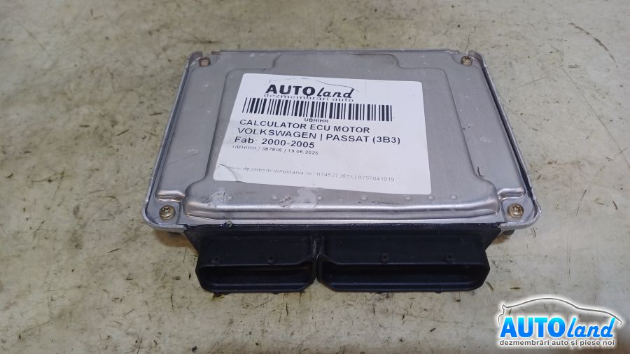 Calculator Ecu Motor 038906019gl Volkswagen PASSAT 3B3 2000-2005