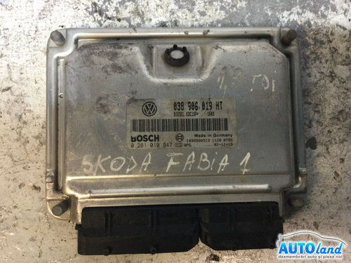 Calculator Ecu Motor 038906019ht Skoda FABIA 6Y2 1999