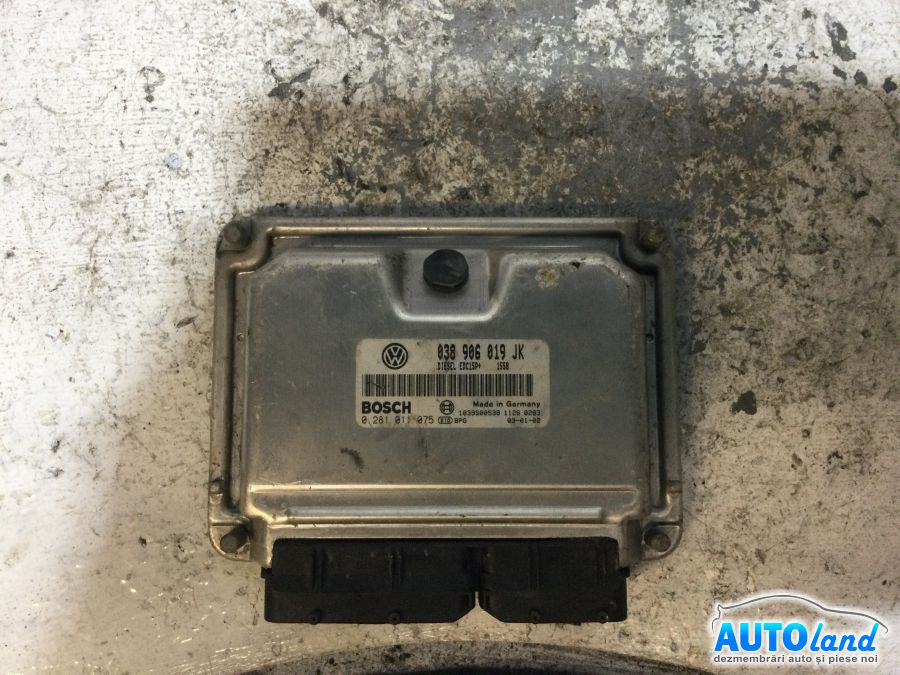 Calculator Ecu Motor 038906019jk 0281011075 Volkswagen BORA 1J2 1998-2005
