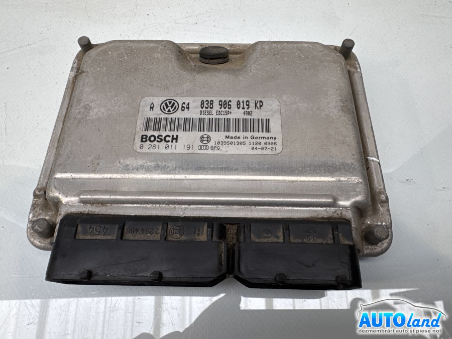 Calculator Ecu Motor 038906019kp 1.9 TDI / 0281011191 Volkswagen GOLF IV 1J1 1997-2005