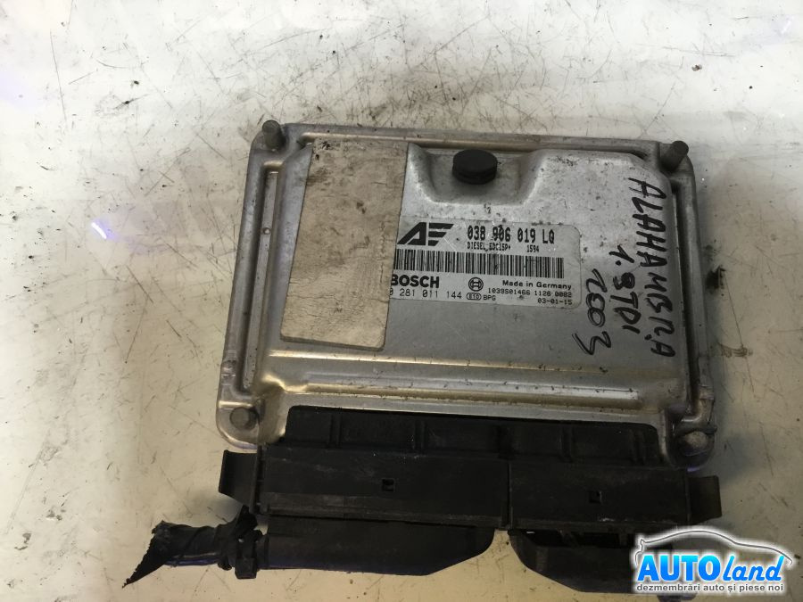 Calculator Ecu Motor 038906019lq 1.9 TDI Volkswagen SHARAN 2000-2010