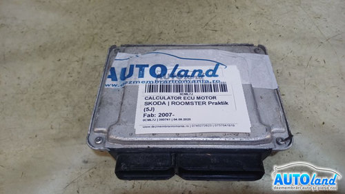 Calculator Ecu Motor 038906019nr Skoda ROOMSTER Praktik 5J 2007