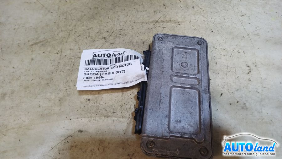 Calculator Ecu Motor 03c906024ad 1.4b Skoda FABIA 6Y2 1999