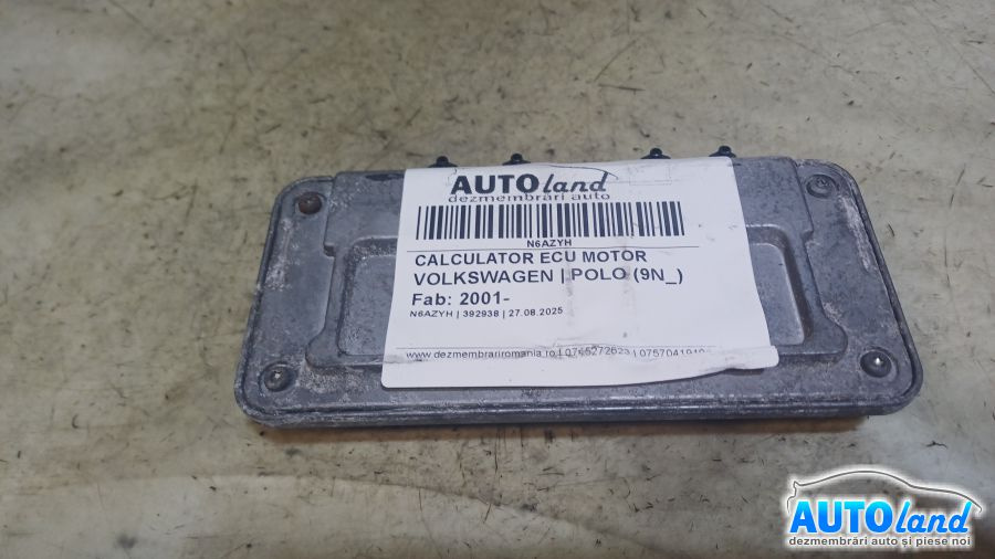 Calculator Ecu Motor 03c906024ad Volkswagen POLO 9N 2001