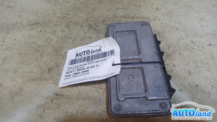 Calculator Ecu Motor 03c906024af 1.4b Seat IBIZA III 6L1 2002-2009