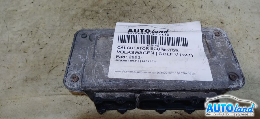 Calculator Ecu Motor 03c906024as Volkswagen GOLF V 1K1 2003
