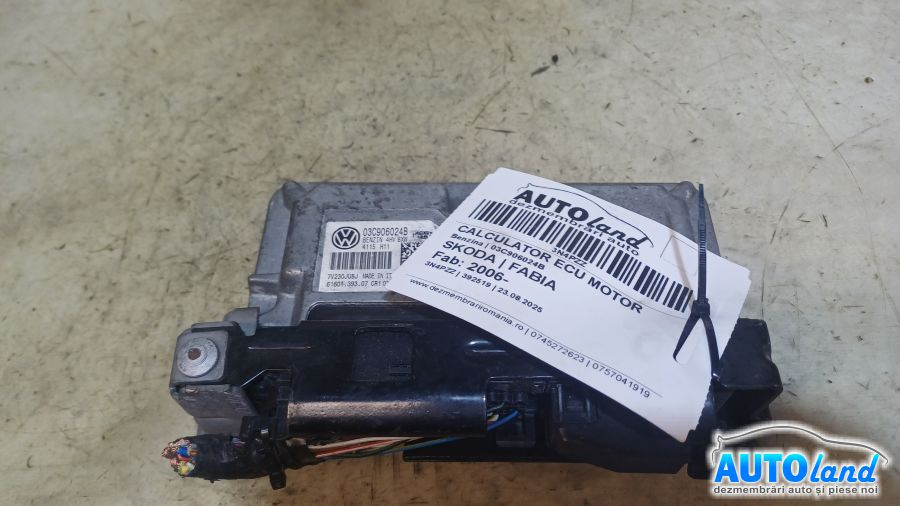 Calculator Ecu Motor 03c906024b Benzina Skoda FABIA 2006