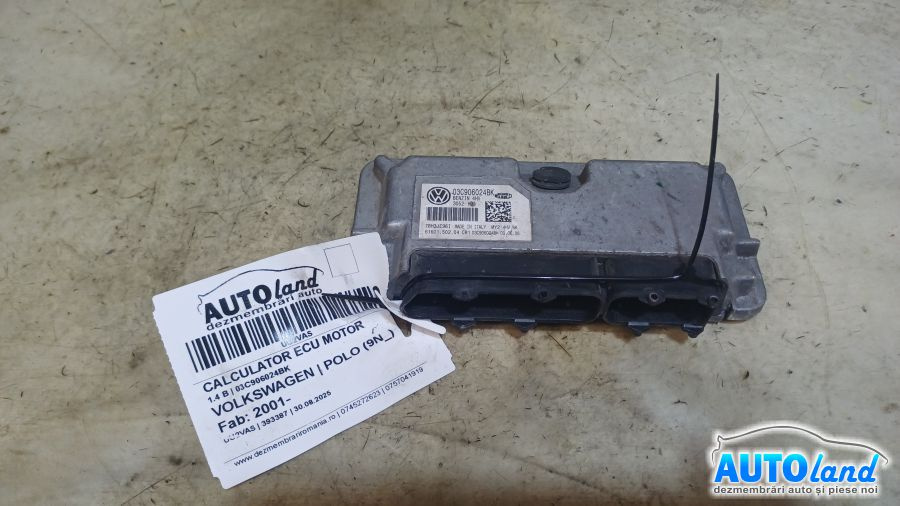 Calculator Ecu Motor 03c906024bk 1.4 B Volkswagen POLO 9N 2001