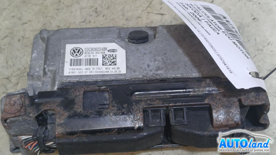 Calculator Ecu Motor 03c906024bk Benzina Skoda FABIA 2006