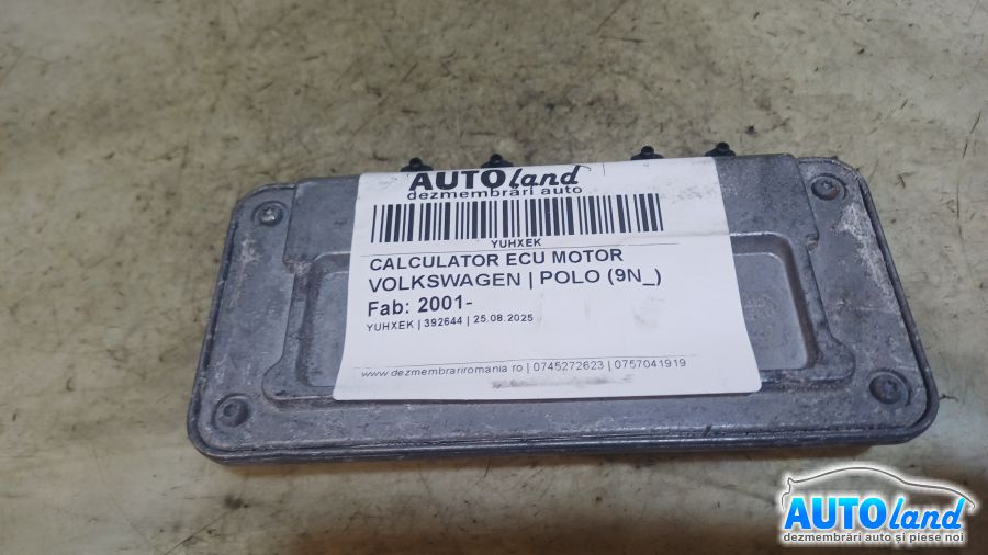 Calculator Ecu Motor 03c906024f Volkswagen POLO 9N 2001