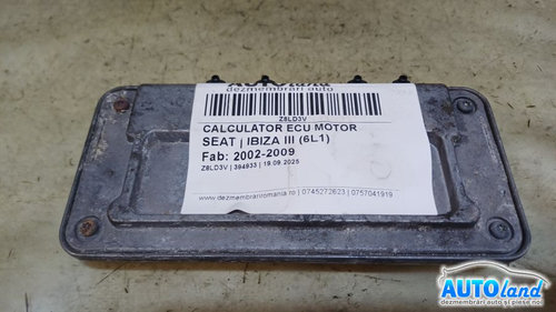 Calculator Ecu Motor 03c906024h Seat IBIZA III 6L1 2002-2009